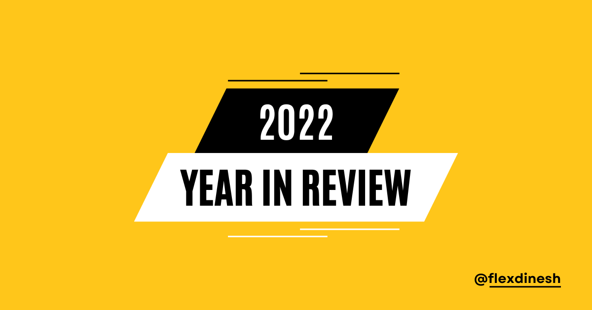 2022 Year In Review Cover